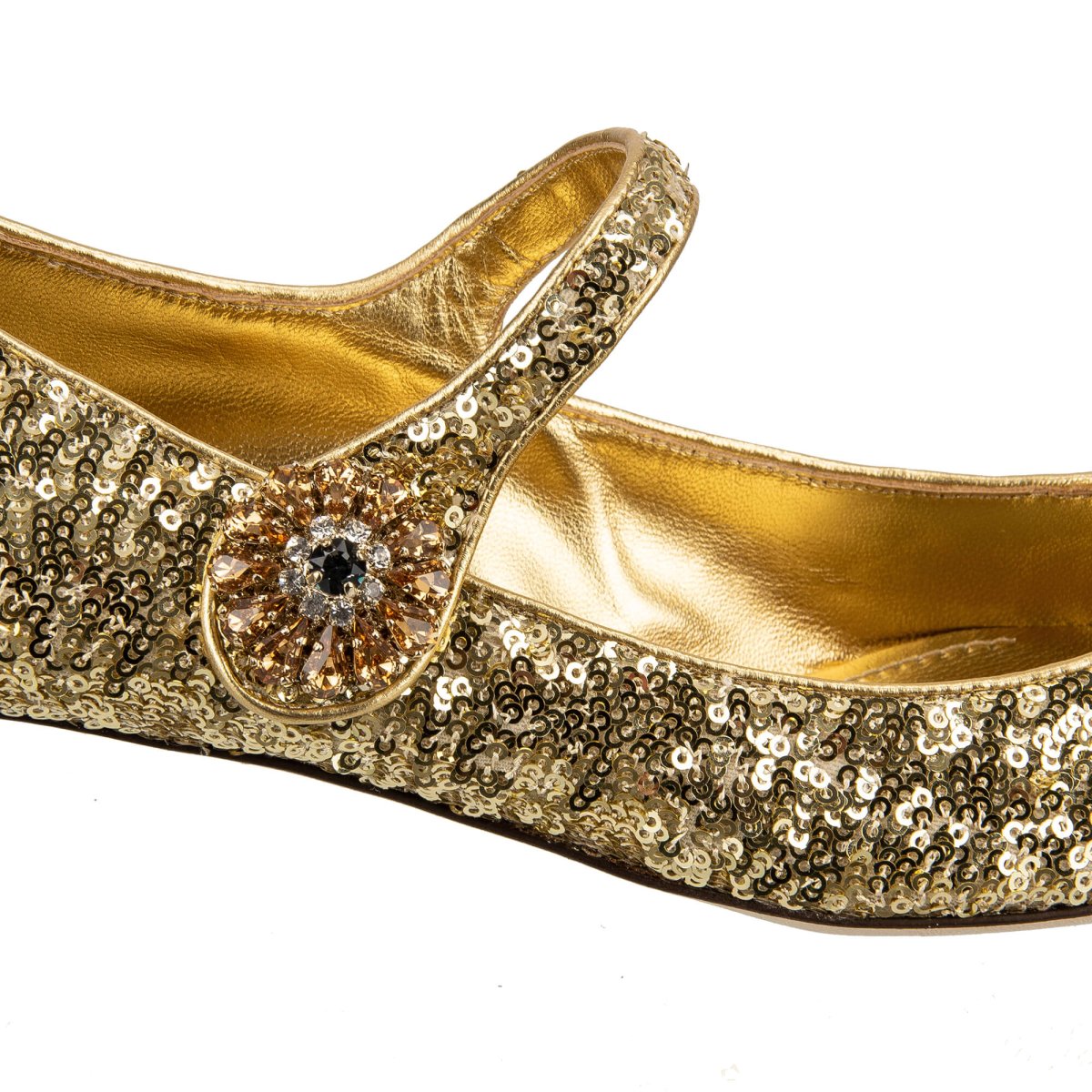Gold sequin pumps clearance
