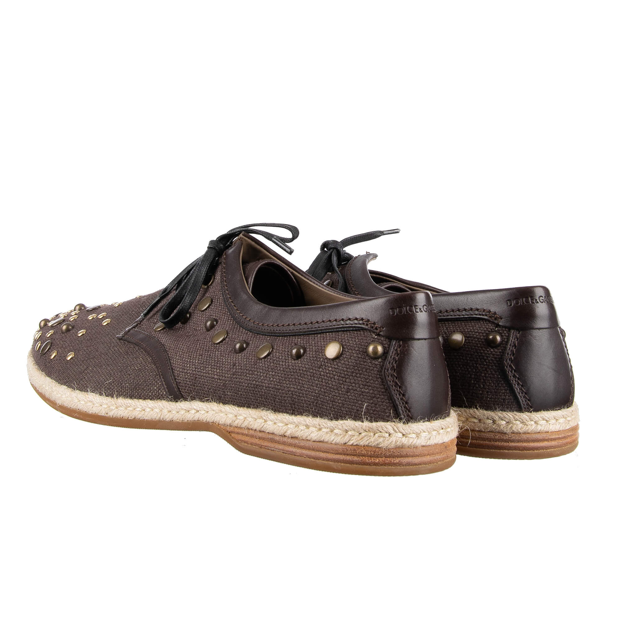 Dolce and sales gabbana canvas shoes