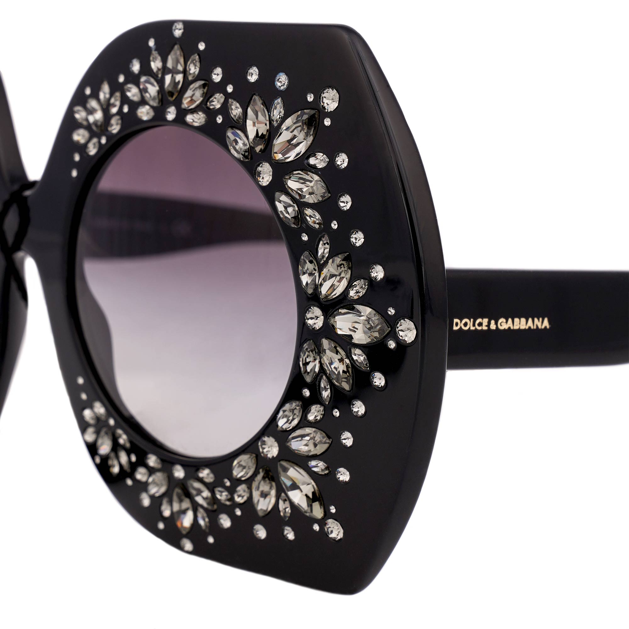 Limited Edition Crystal Sunglasses DG4315 Black