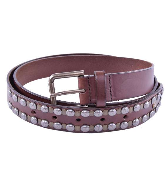 Belt with studs by DOLCE&GABBANA Black Label