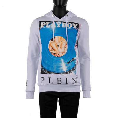 Magazin Print Vinyl Hoody White