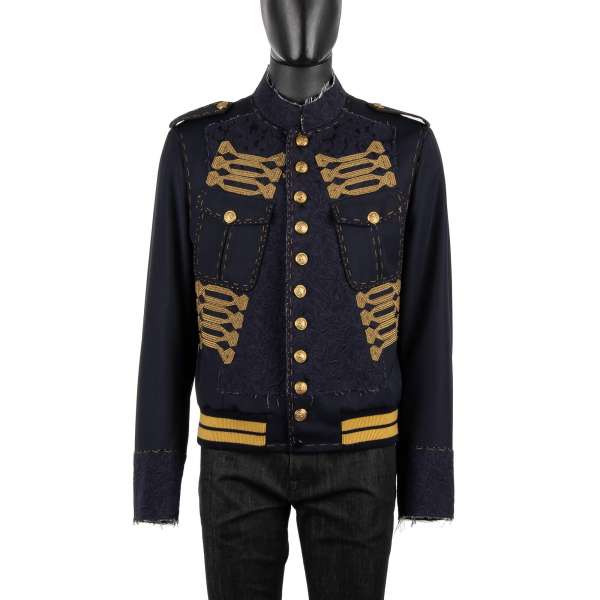 dolce gabbana military jacket