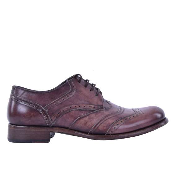 Solid calfskin shoes TAORMINA by DOLCE & GABBANA Black Label