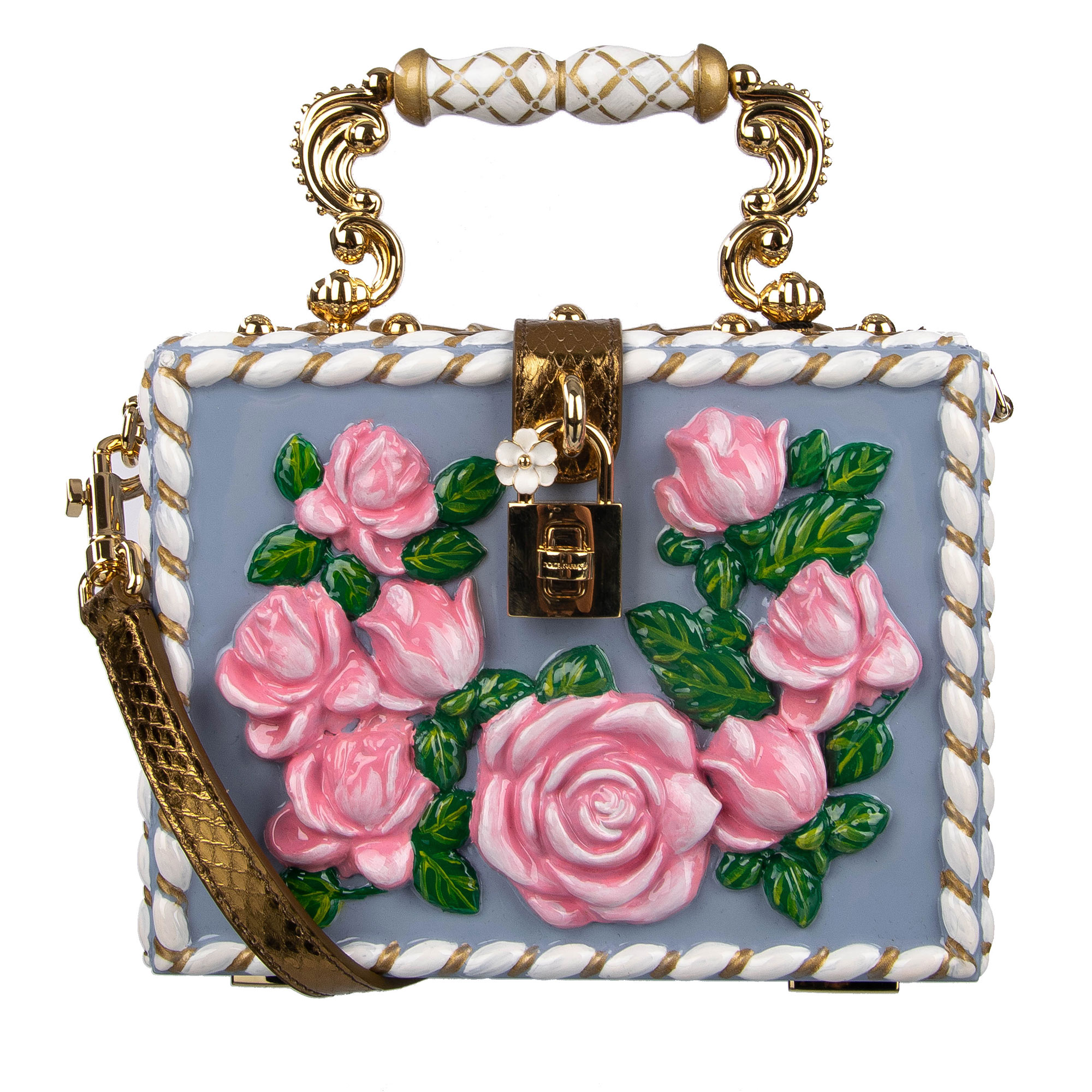 Dolce \u0026 Gabbana Roses Clutch DOLCE BOX 