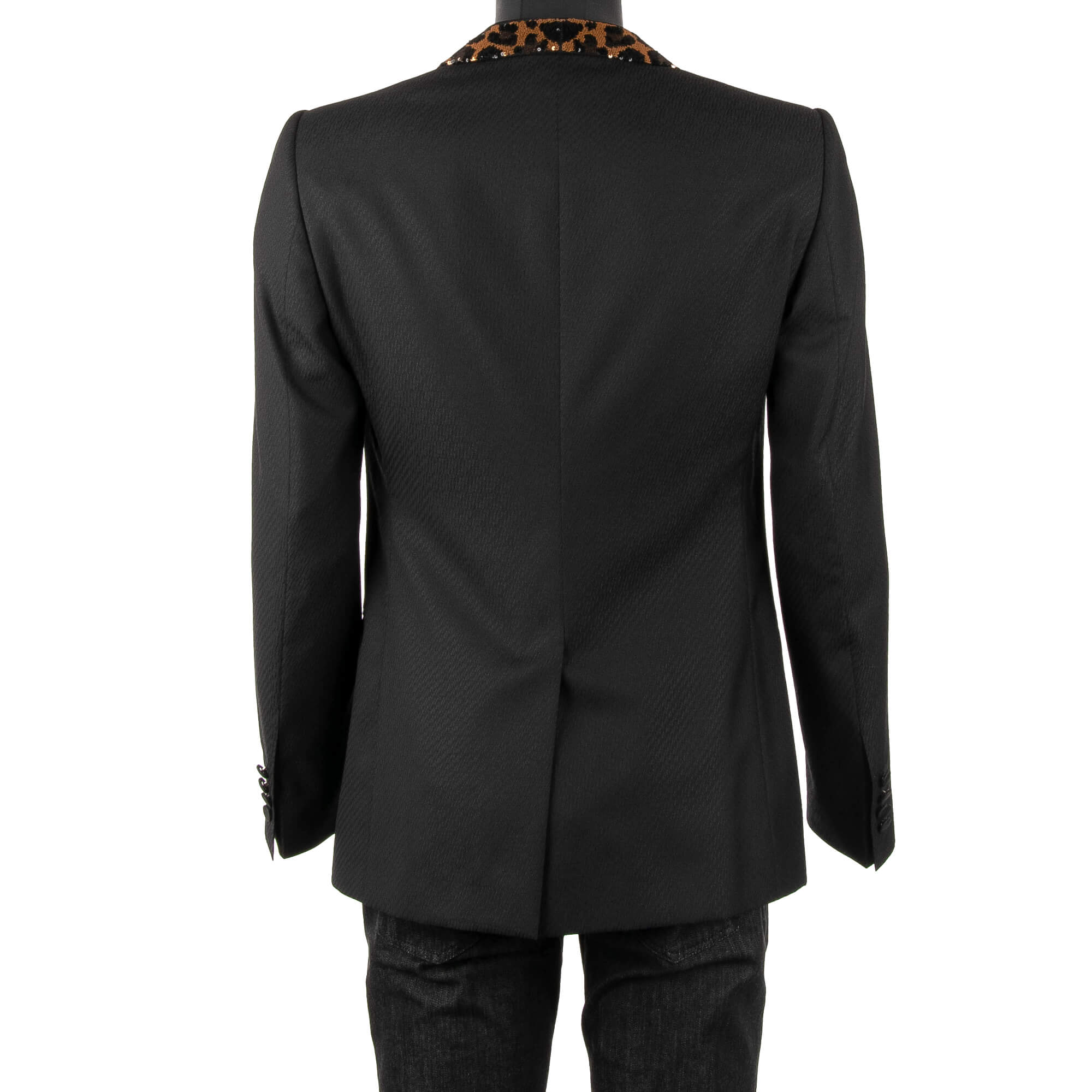 Wool tuxedo blazer