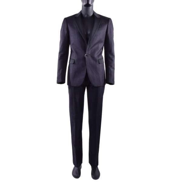 Casual Denim-Style Suit for men made of linen and cotton by MOSCHINO First Line