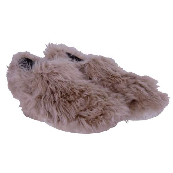 Loafer / Slip-On Sneaker LONDON made of Alpaca Fur by DOLCE & GABBANA Black Label