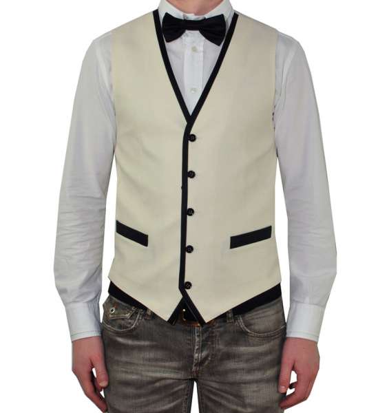 Waistcoat by Dolce&Gabbana Black Line