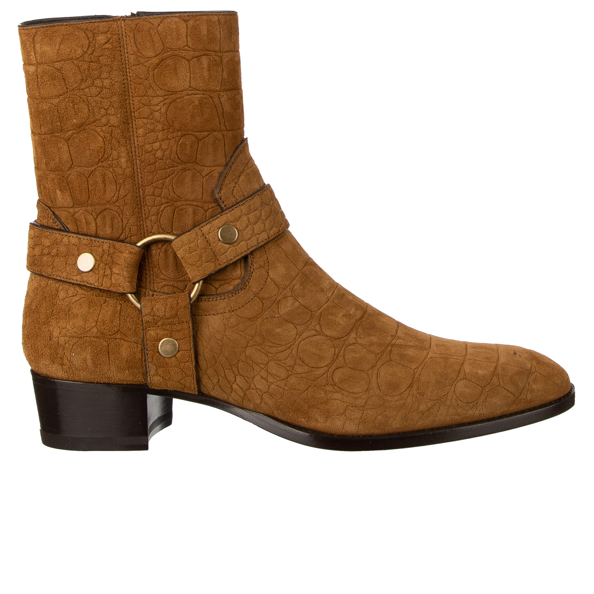 Wyatt harness deals leather short boot