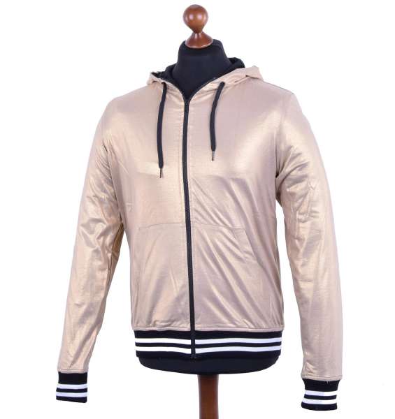 Glänzende Jacke mit Kapuze von MOSCHINO First Line