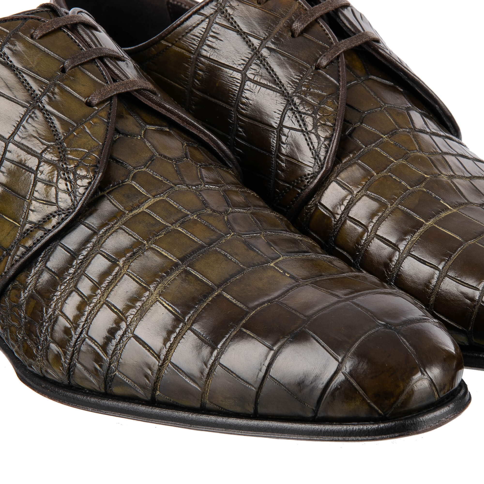 Dolce gabbana on sale crocodile shoes