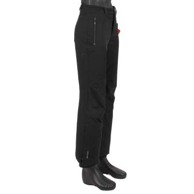 Kinder Winddichte Skihose GRENOBLE mit RECCO Reflektor Schwarz 14