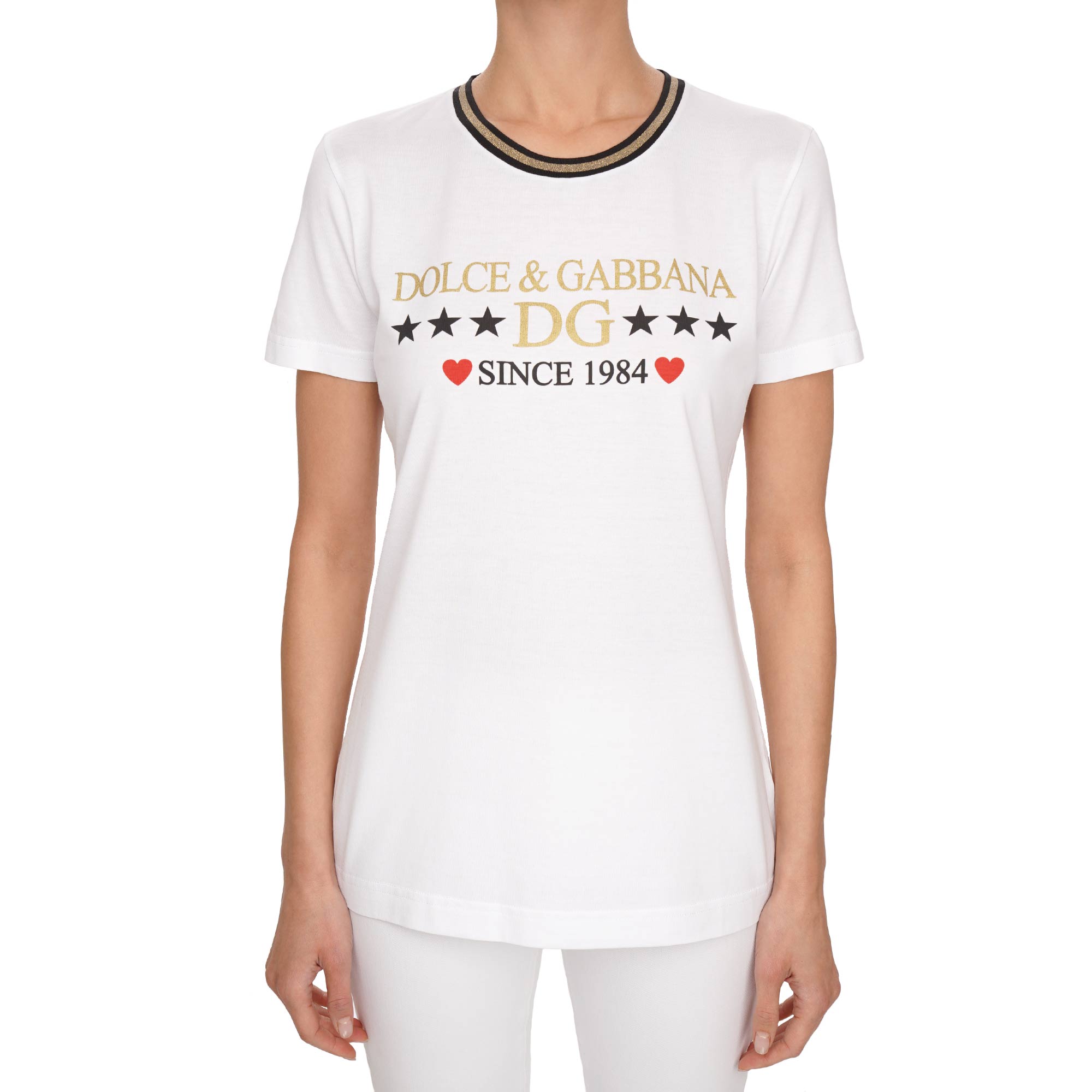 White dolce and gabbana shirt hotsell