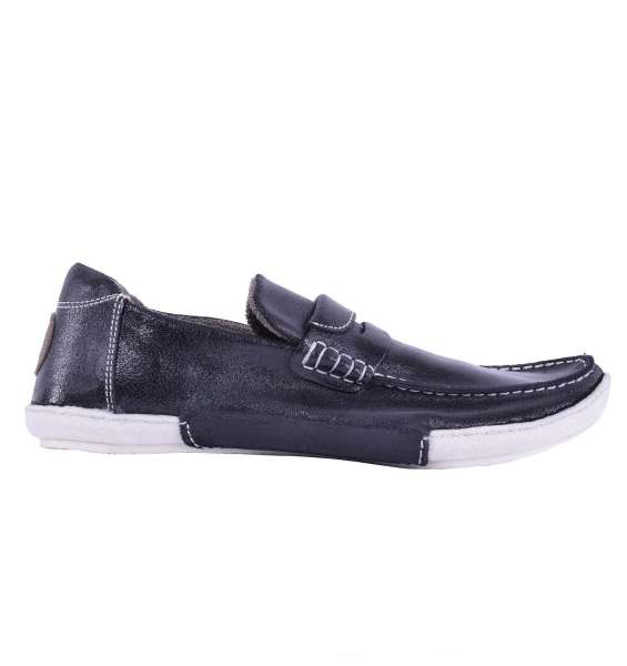 Calfskin Panarea Loafer by DOLCE & GABBANA Black Label