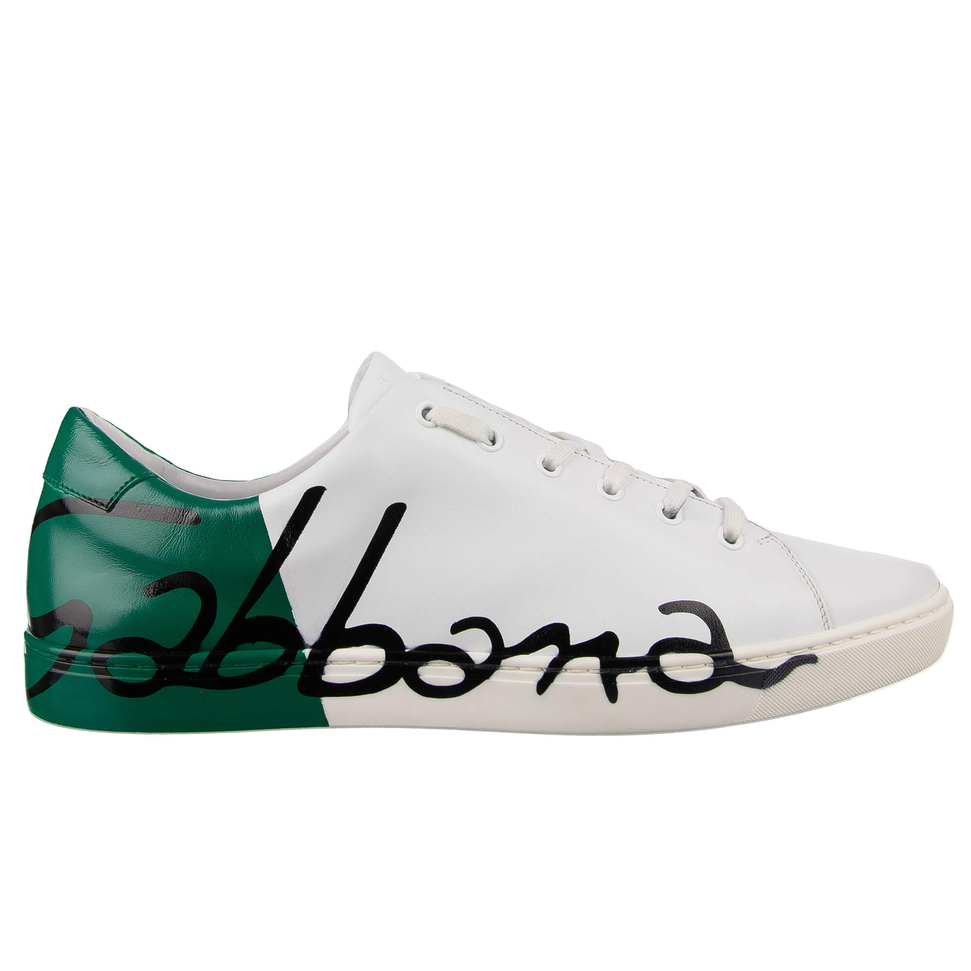 Dolce & Gabbana Low-Top Sneaker PORTOFINO Light White Green 44 ...