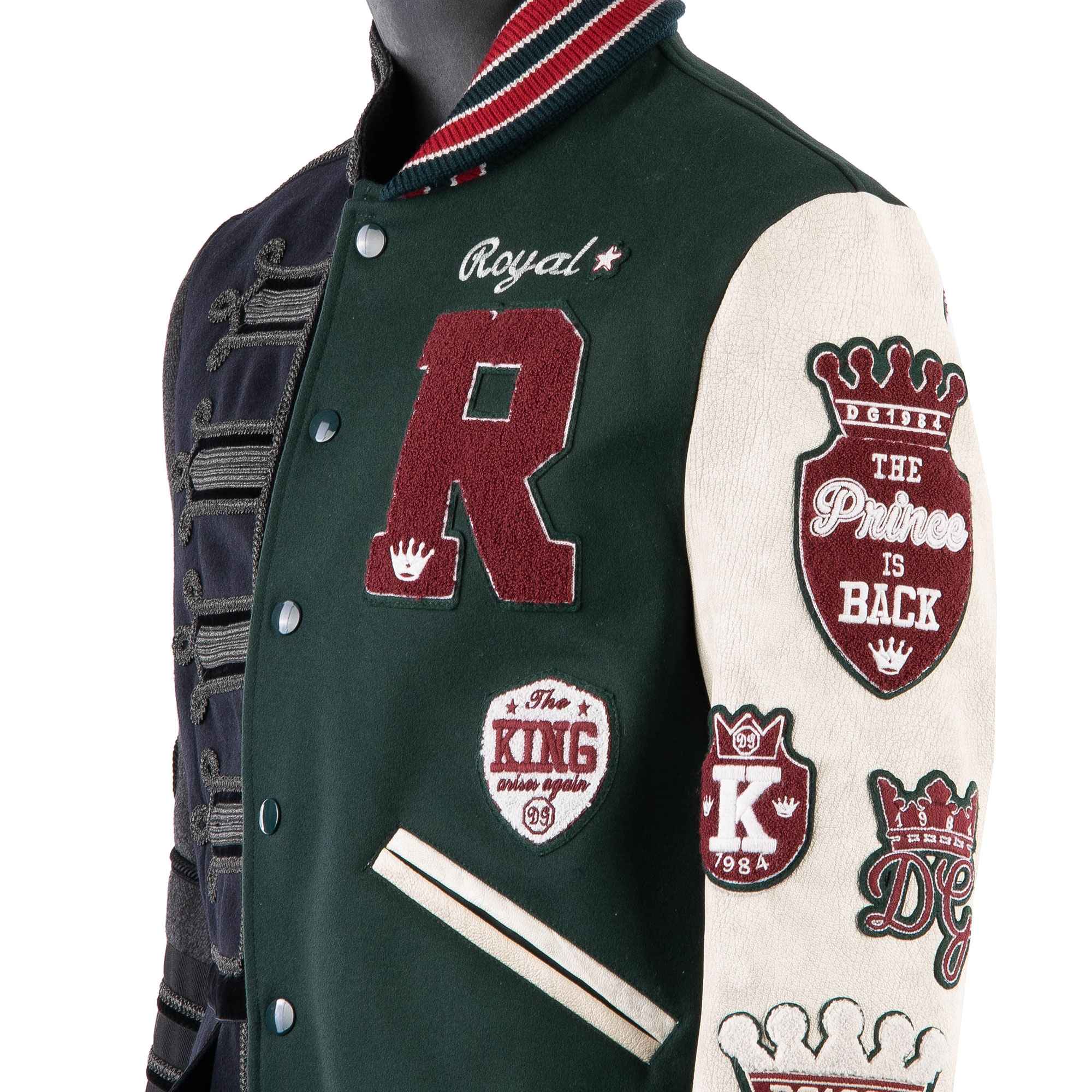 dolce gabbana varsity jacket