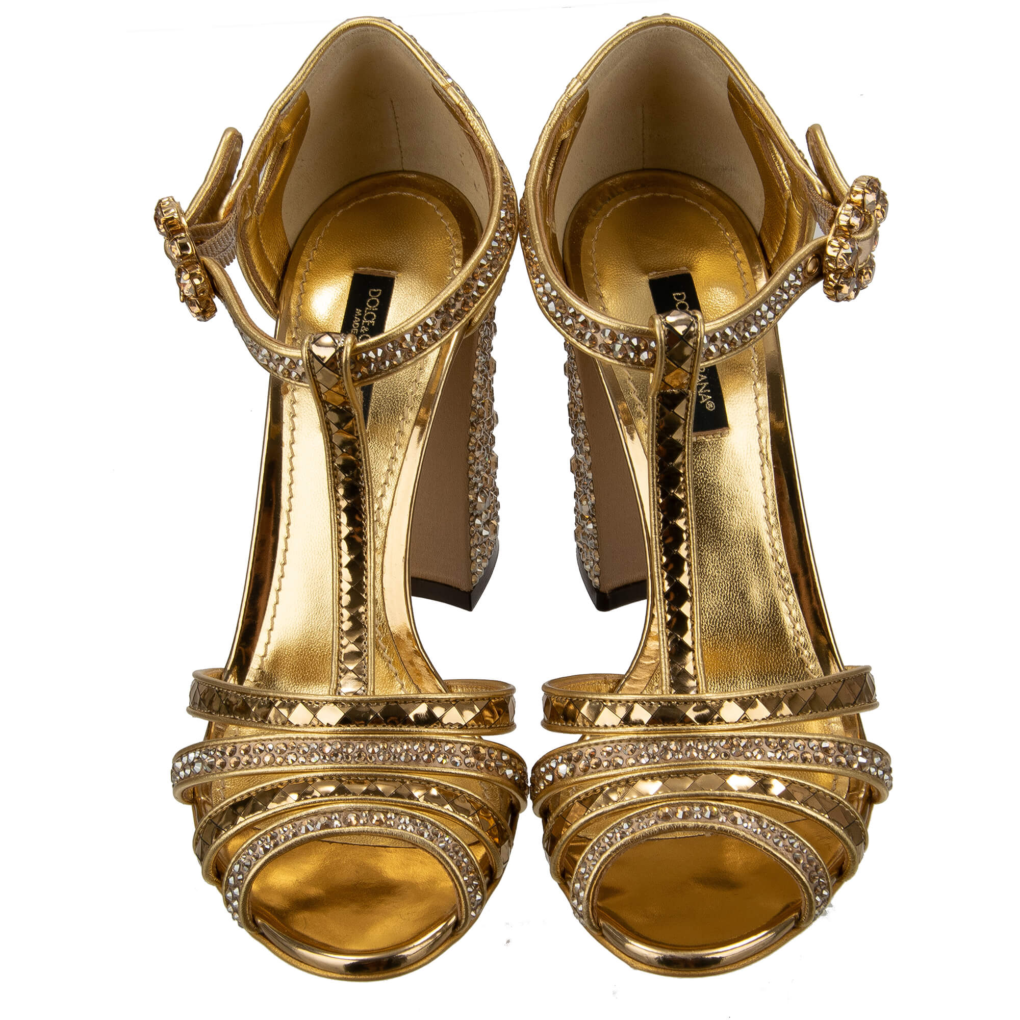 Gold disco best sale heels