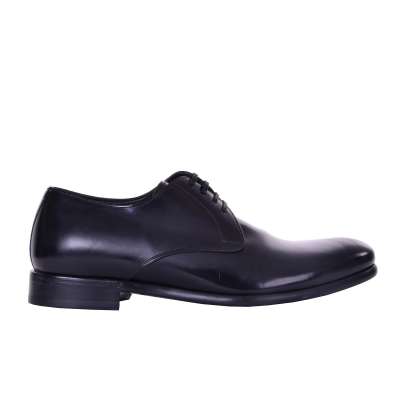 Derby Business Schuhe Schwarz