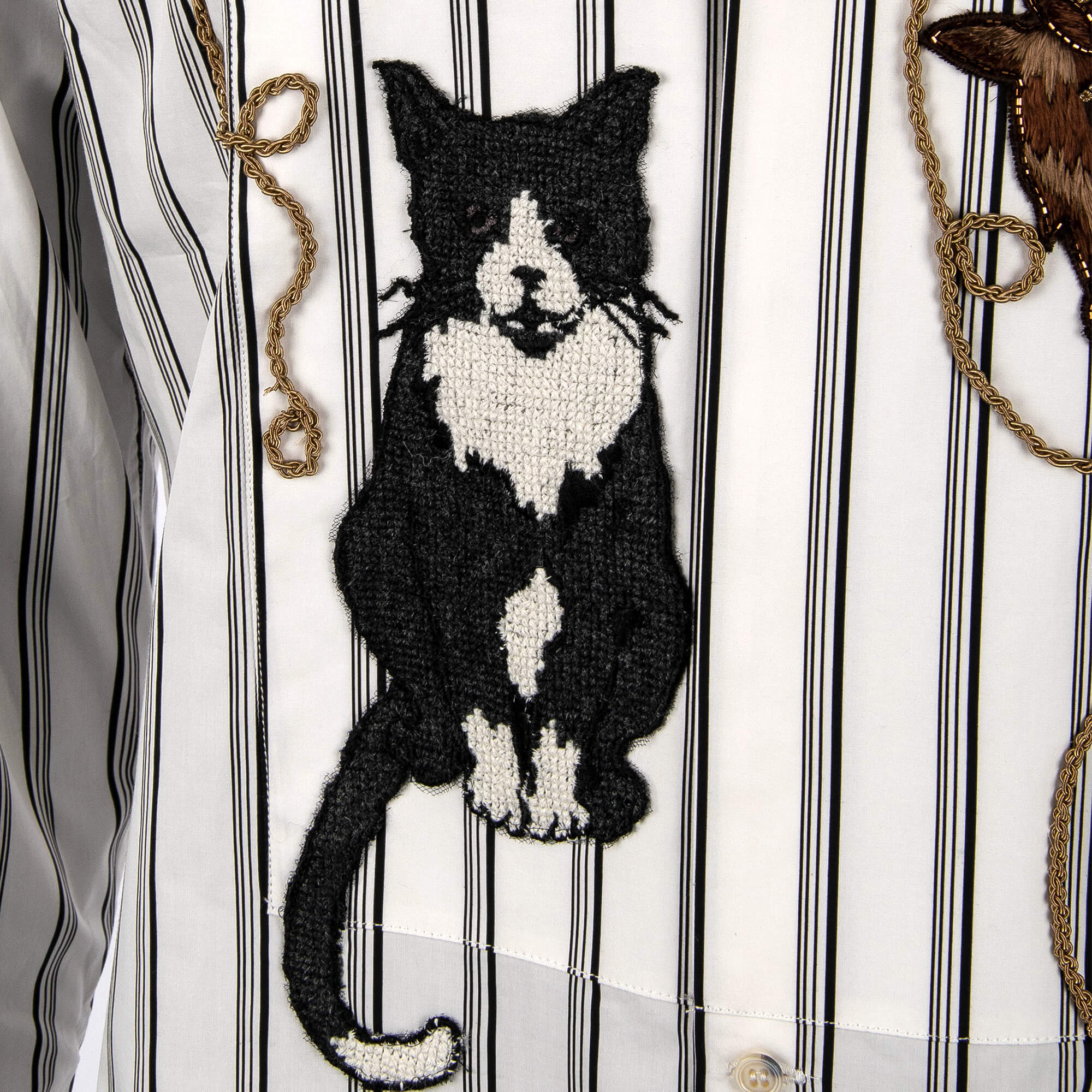 Dolce and gabbana top cat shirt