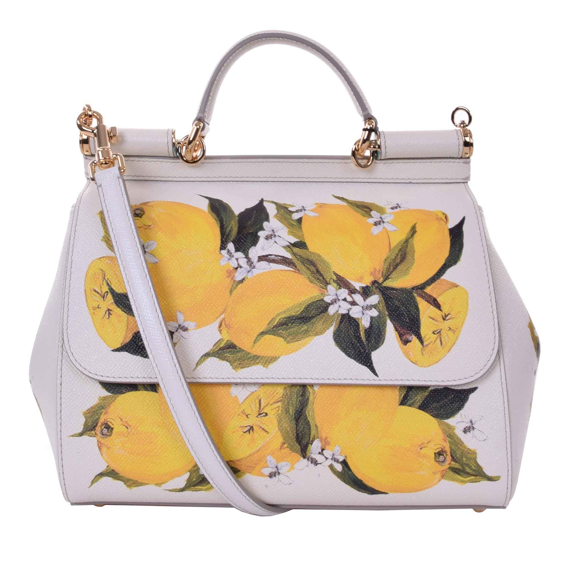 Large Sicily handbag in Yellow