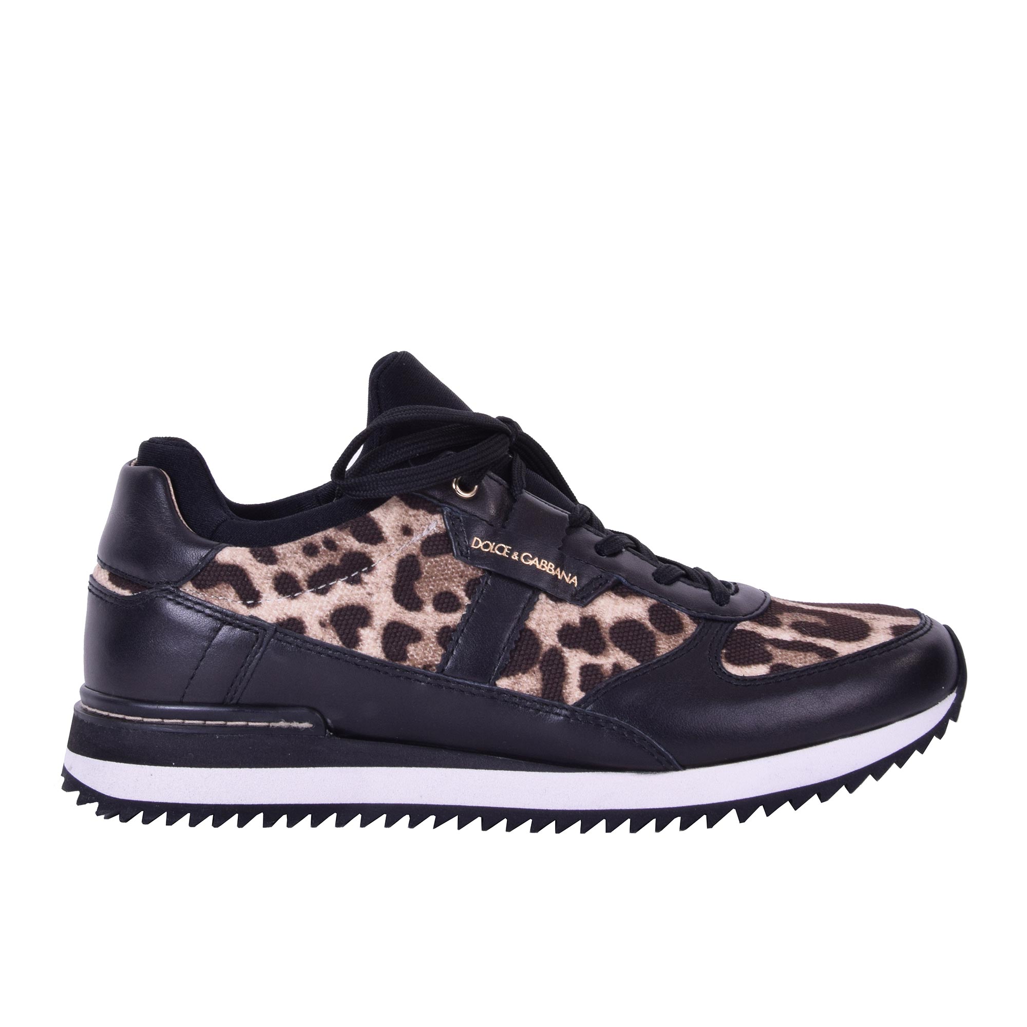 Dolce & gabbana leopard print sneakers cheap