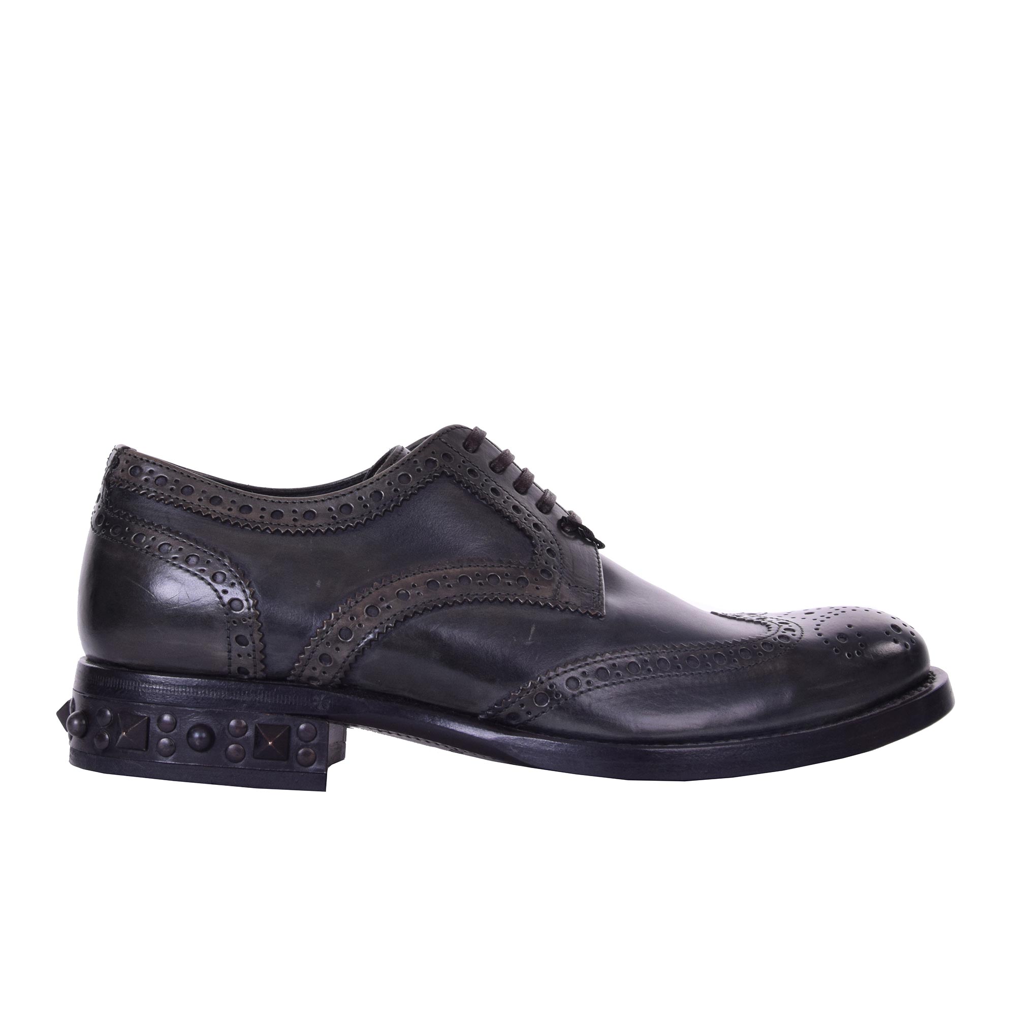 Dolce & Gabbana Leather Oxford Shoes With Brogues Details herren - Glamood  Outlet
