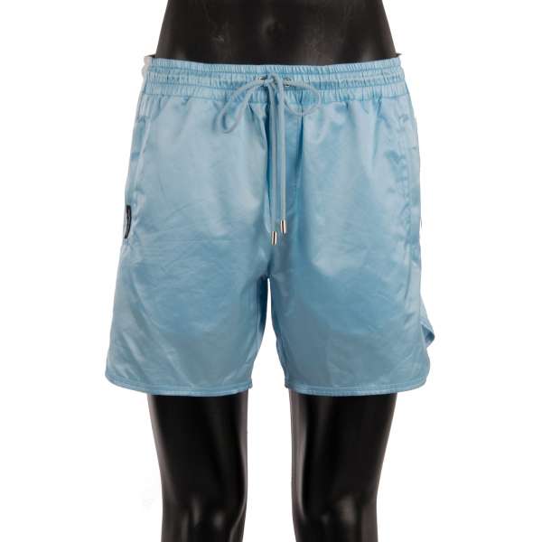 Sport Shorts mit Italia Stickerei aus Nylon von DOLCE & GABBANA