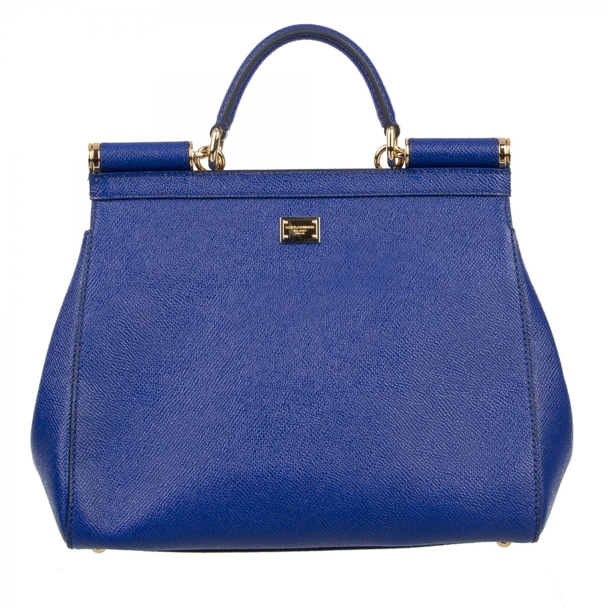 Dolce & Gabbana SICILY Bag with DG Family Motive Blue | FASHION ROOMS