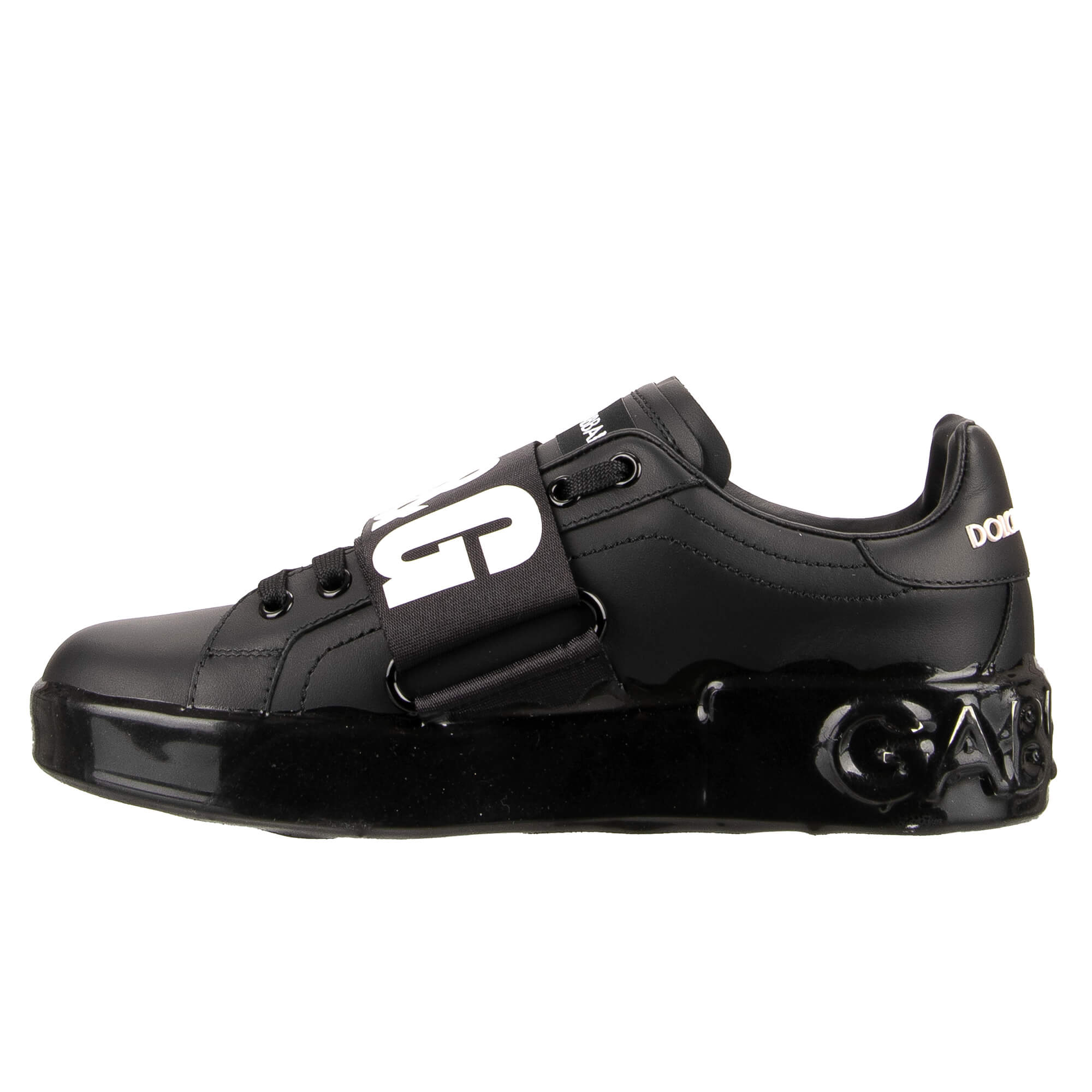 Black dolce gabbana shoes sales