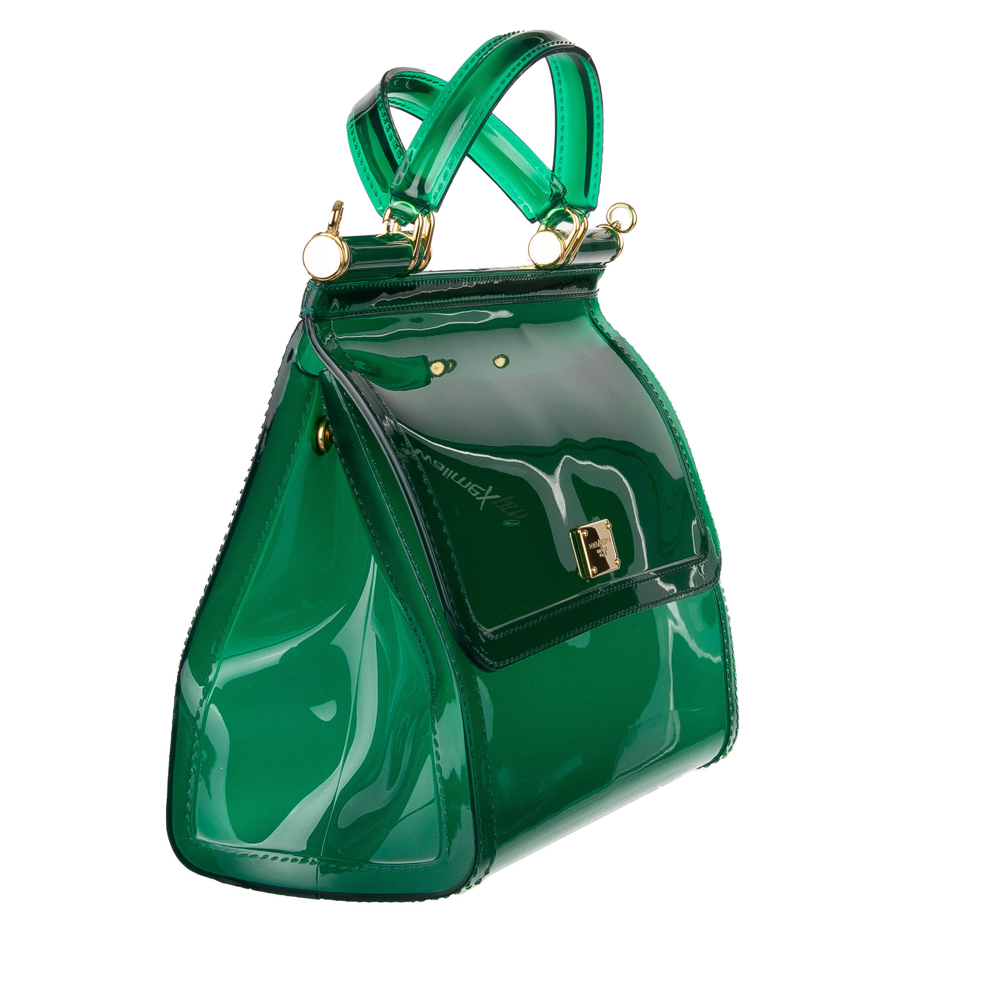 Totes bags Dolce & Gabbana - Sicily small bag in emerald green color -  BB6003A100187174