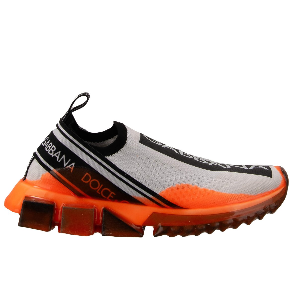 Orange dolce and gabbana sneakers on sale