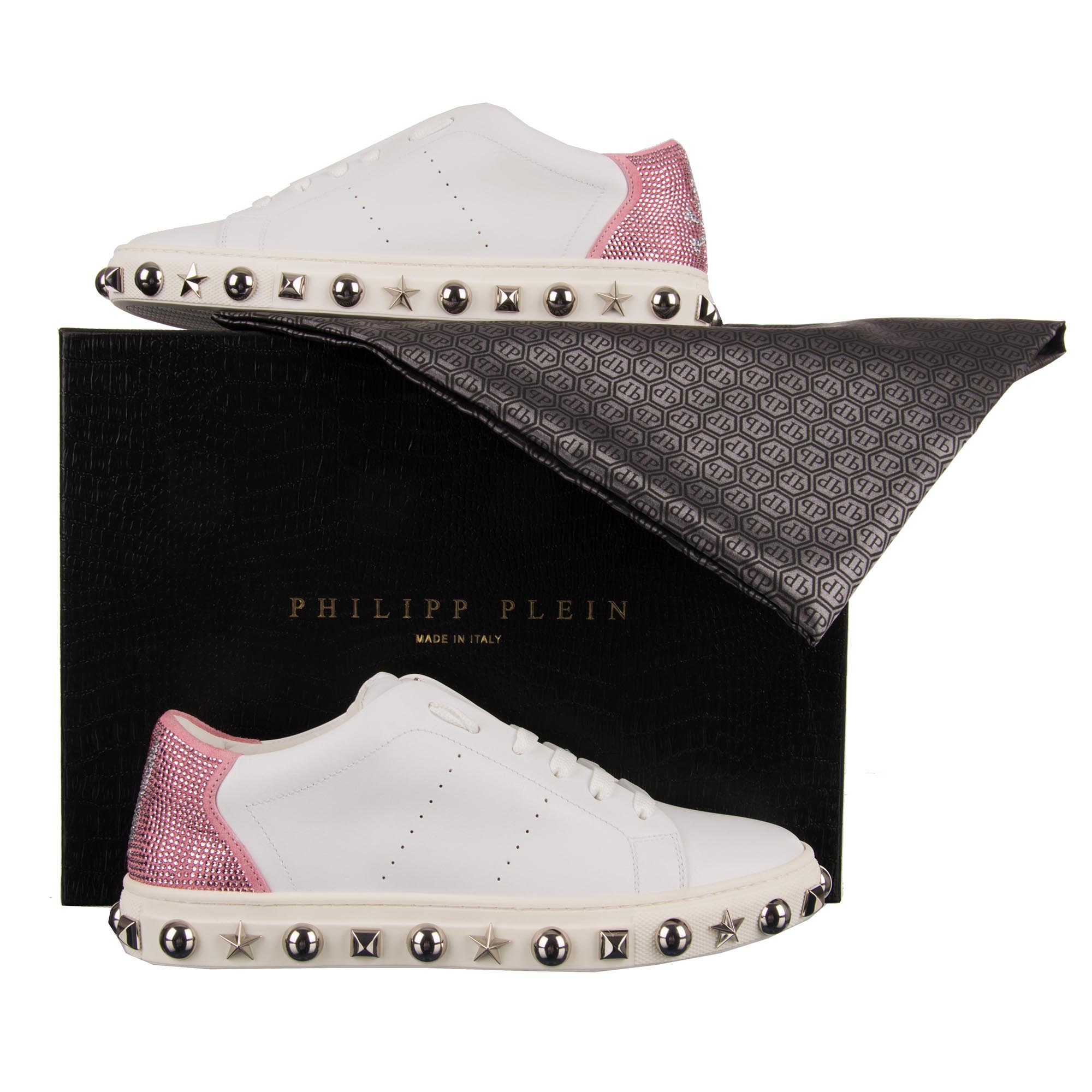 Philipp plein discount pink sneakers