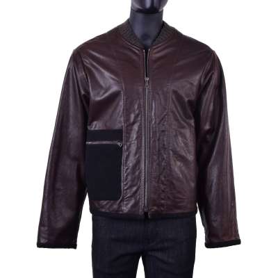 Stuffed Bodybuilder Leather Jacket