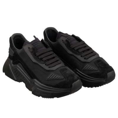 DG Logo Low-Top Suede Sneaker DAYMASTER Black 42.5 US 9.5