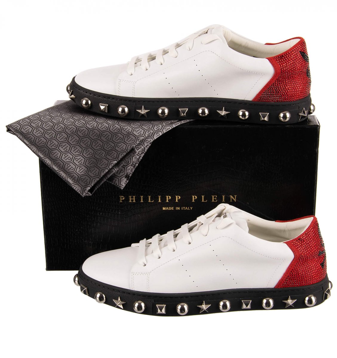 Philipp plein studded sneakers shop