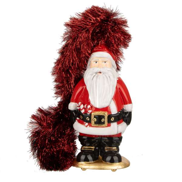 Unique Santa Claus clutch / shoulder bag handcrafted and painted by hand and made of polymer material by DOLCE & GABBANA