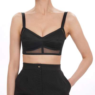  Bustier Korsett Top Schwarz IT 40 DE 34 XS S 