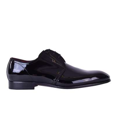 Patent Leather Classic Shoes PORTOFINO Black 41
