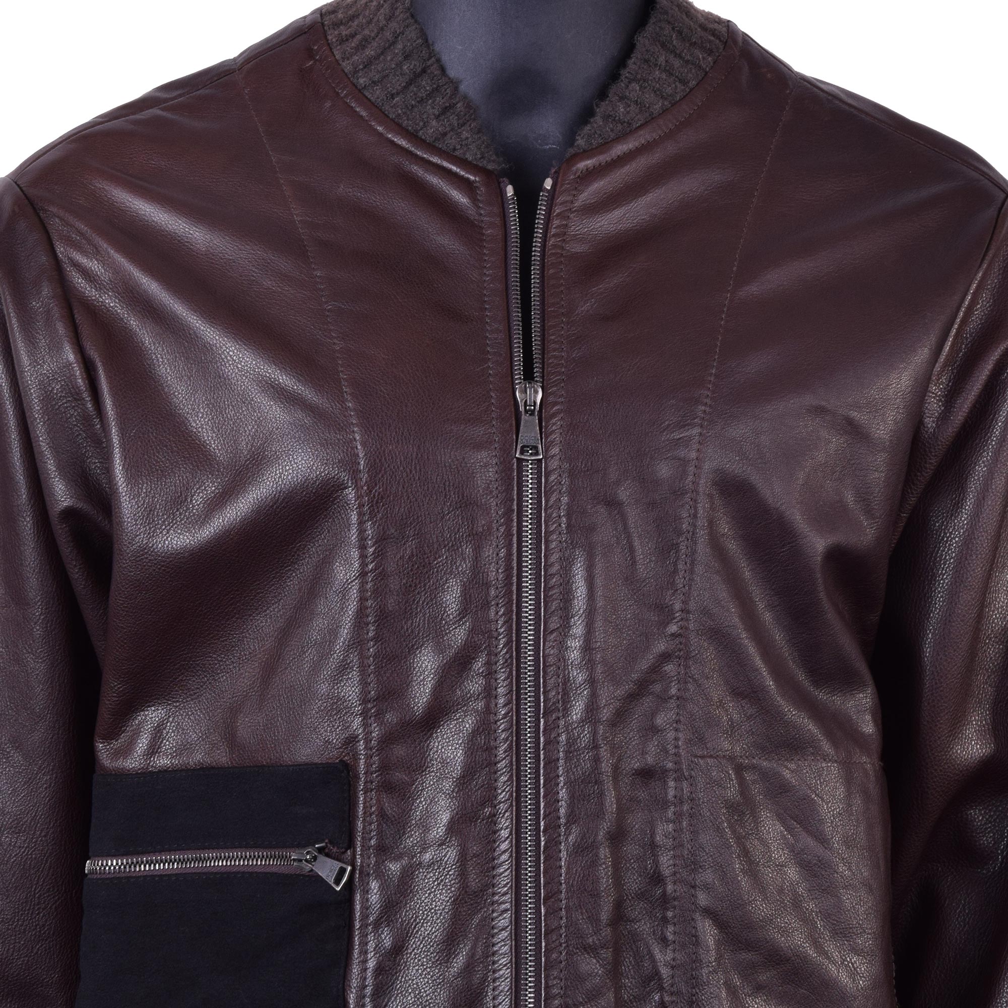 Hugo lachlan leather sales jacket