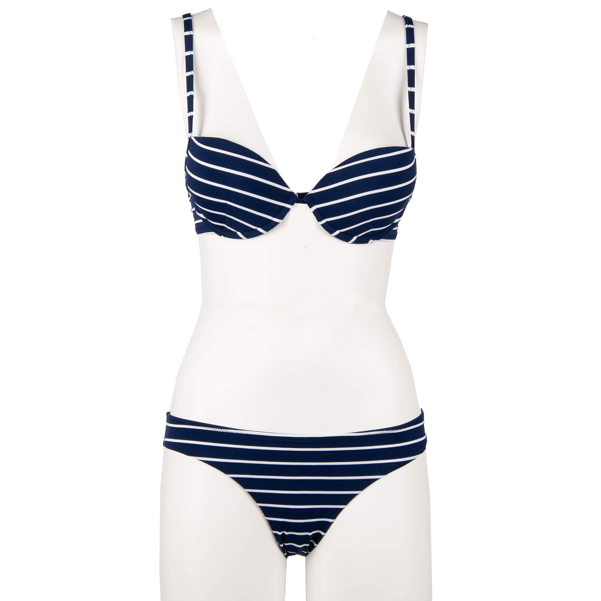 Push-up bikini with logo