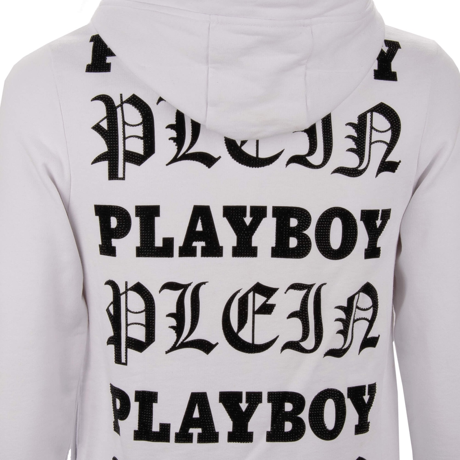 PHILIPP PLEIN x PLAYBOY Hoodie Sweatshirt Lippen Print Kristalle