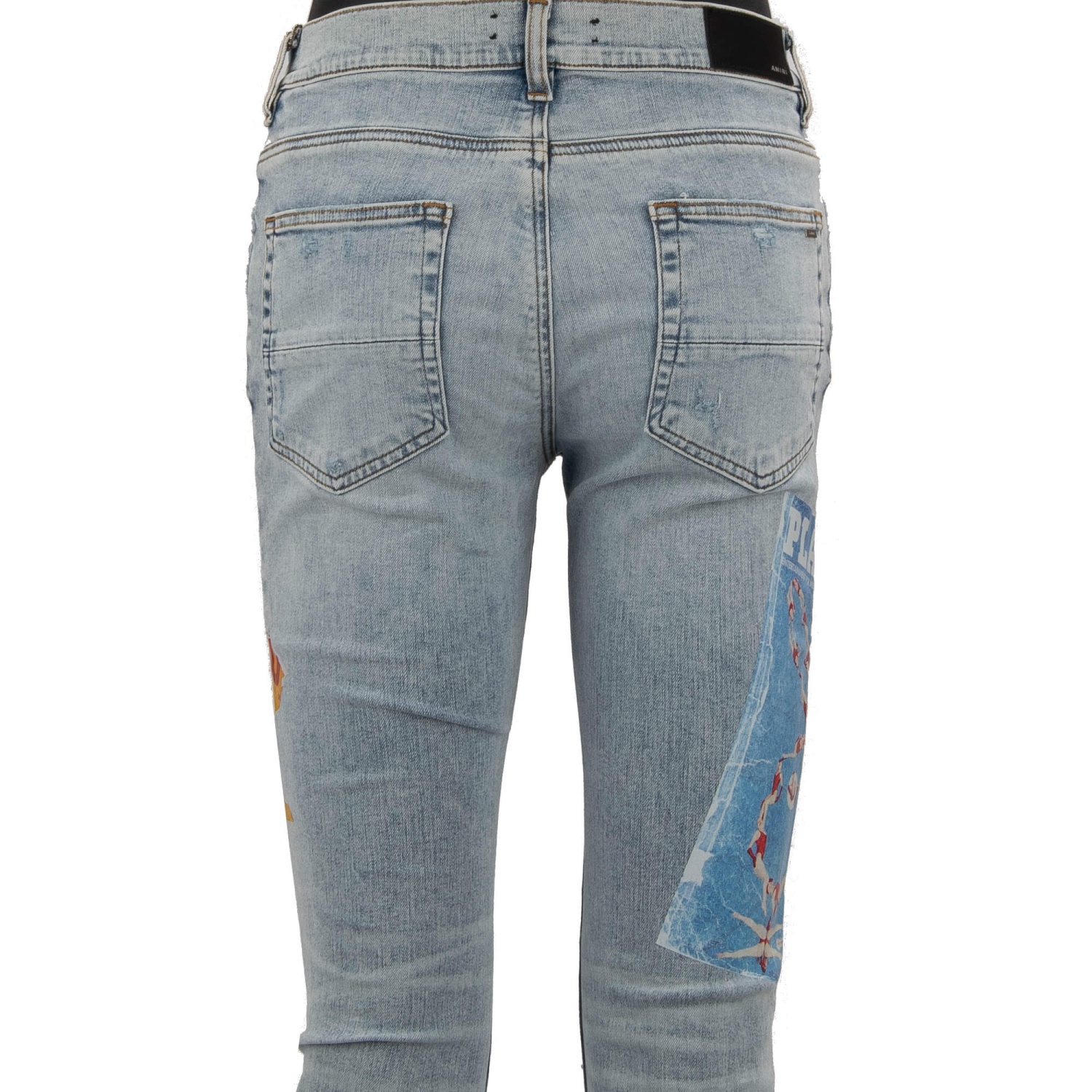 パンツ AMIRI Playboy skinny JEANS 29 AMIRI Denim Playboy Magazine