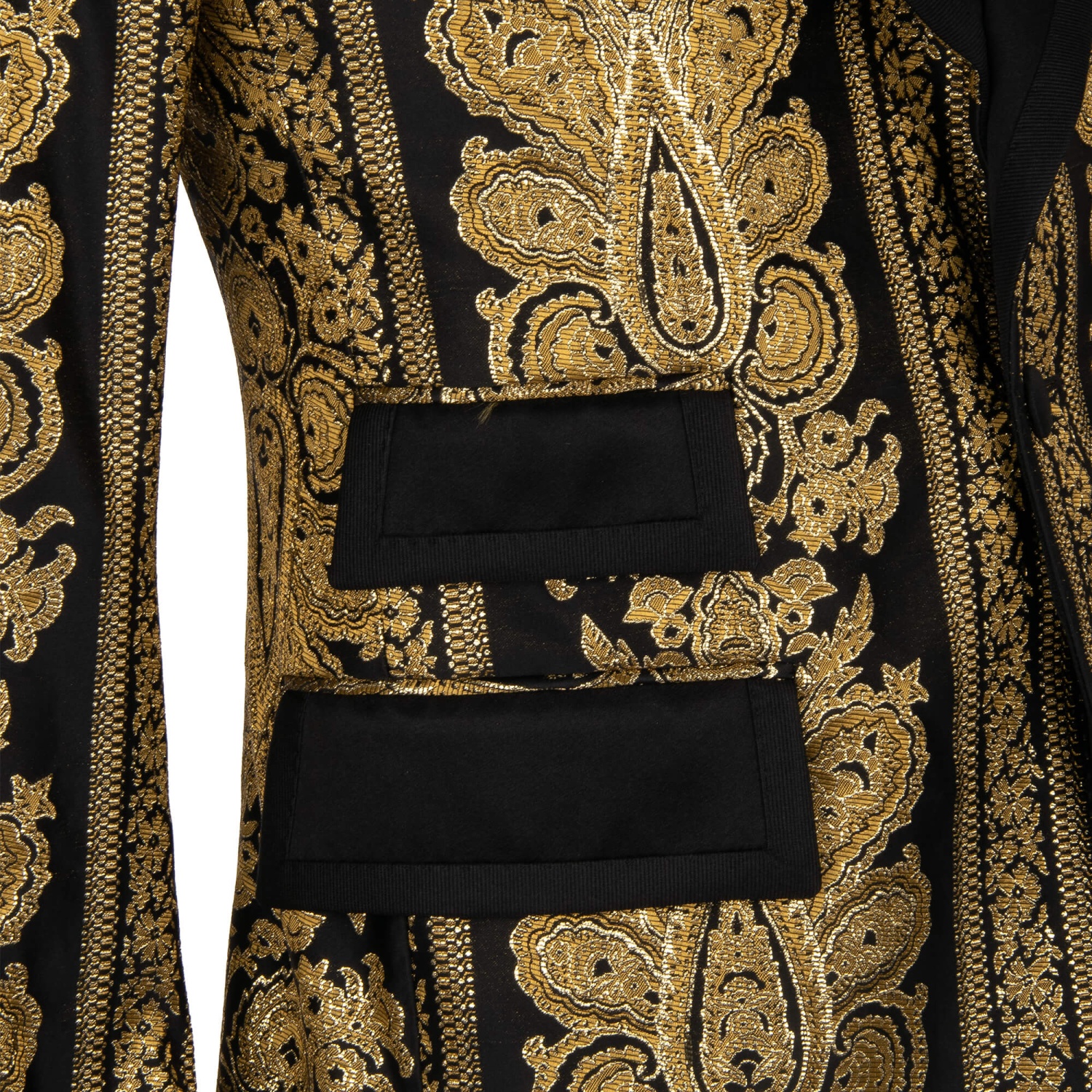 の 人気アイテムランキング & DOLCE GABBANA Gold Jacket Tuxedo Blazer Jacquard Baroque ジャケット・アウター