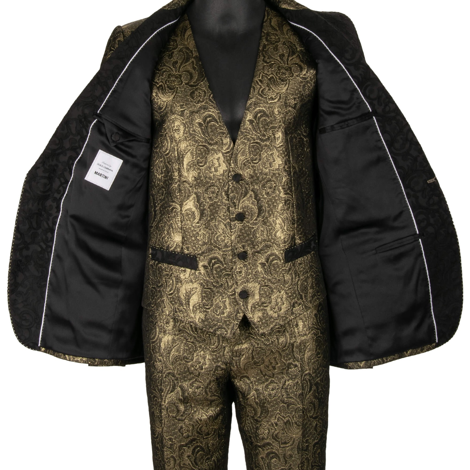 D&Gジャケット DOLCE-GABBANA-Baroque-Jacquard