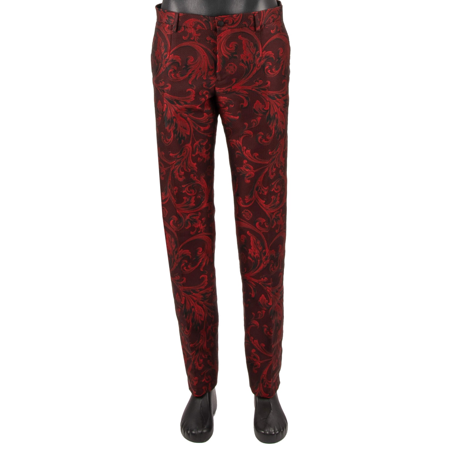 DOLCE & GABBANA Baroque Jacquard Suit Jacket Waistcoat Pants