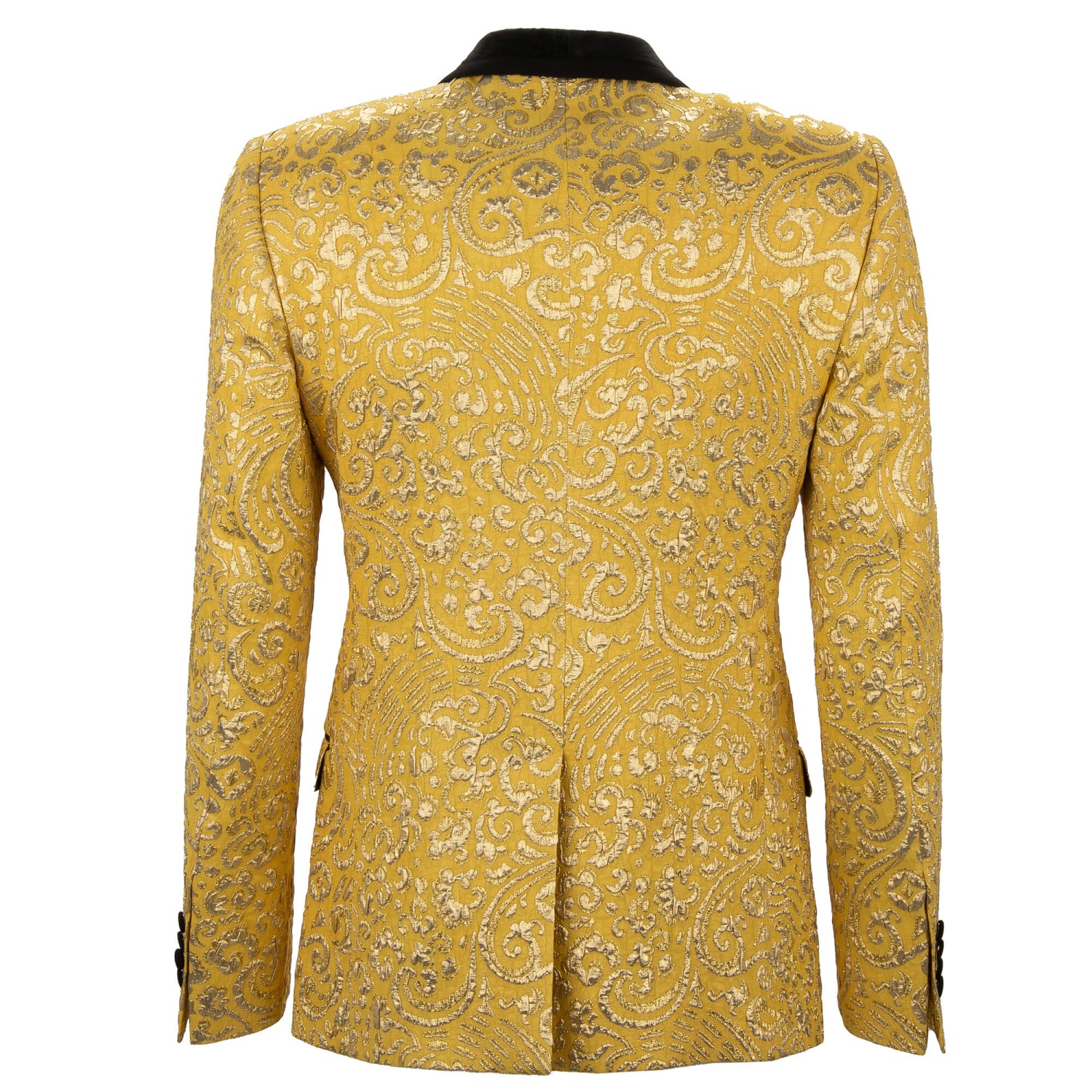 【VIP価格】DOLCE & GABBANA Baroque Jacket DOLCE & GABBANA Baroque Jacquard Velvet Tuxedo Blazer Jacket