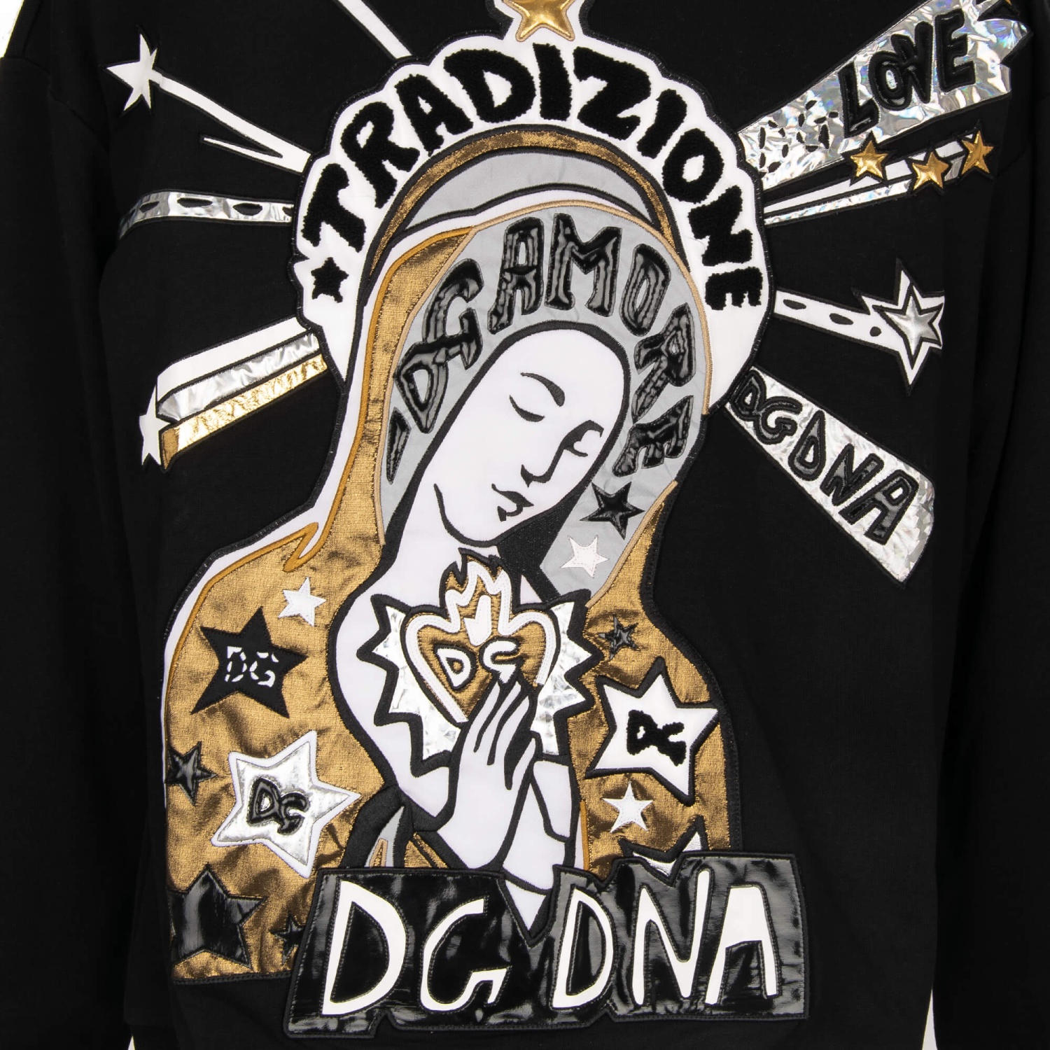 美品　ITALY製　DOLCE & GABBANA レタードパーカー　46　白 美品 ITALY製 DOLCE & GABBANA レタードパーカー 46 白 Dolce