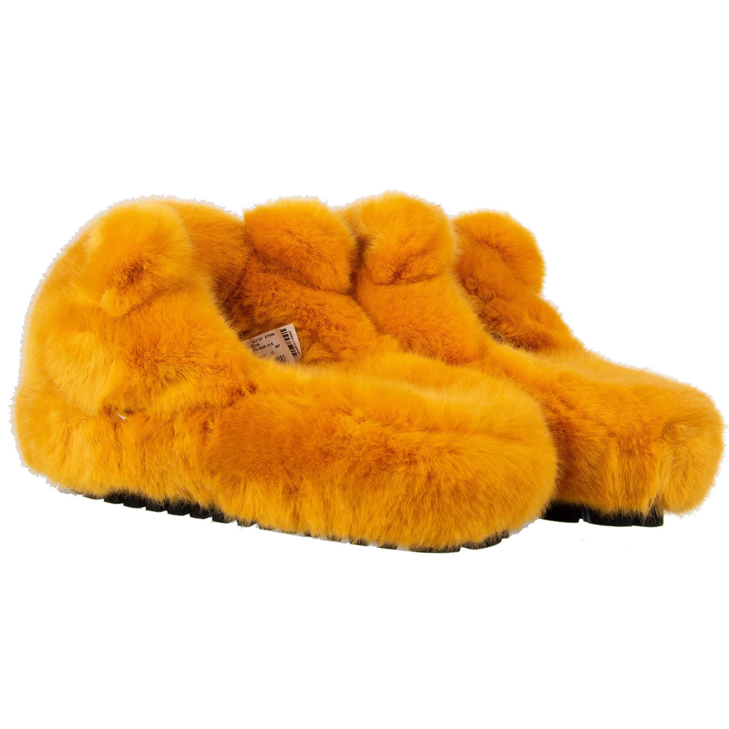 サンダル DOLCE & GABBANA FAUX FUR SANDALS Dolce & Gabbana Pink Faux Fur Slides | Sendegaro US