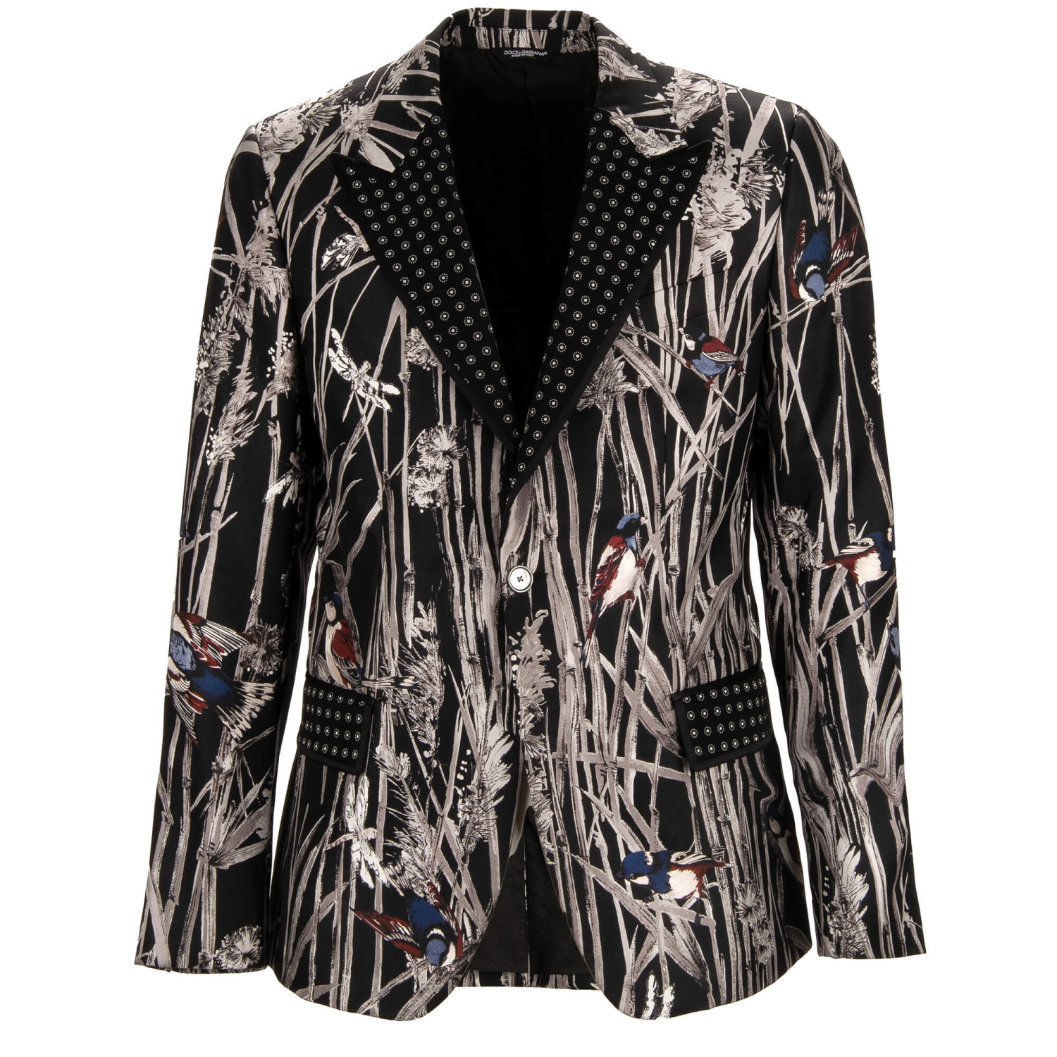 ジャケット DOLCE & GABBANA 'Pied de Poule' blazer White/Black Dolce & Gabbana 'Pied De Poule' Coat | Balardi
