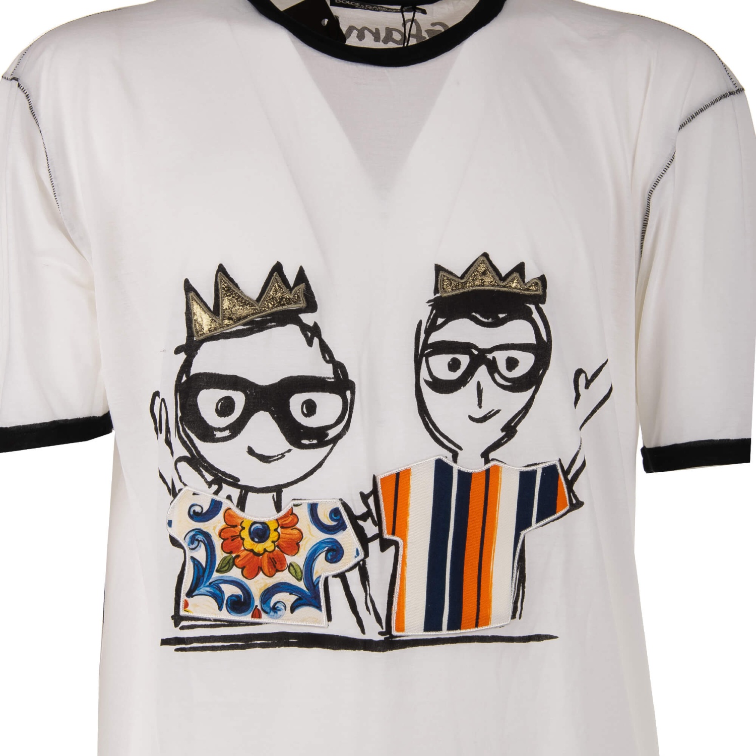 DOLCE-GABBANA-Cotton-T-Shirt-